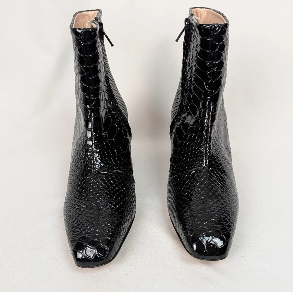 KALDA Marti Embossed Snake Boots